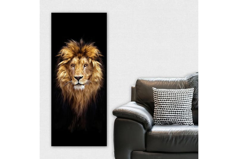 Canvasbilde DKY Animals Flerfarget - 50x120 cm - Interiør - Maleri & posters - Lerretsbilder