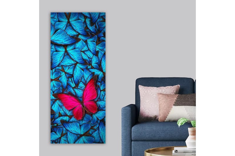 Canvasbilde DKY Animals Flerfarget - 50x120 cm - Interiør - Maleri & posters - Lerretsbilder