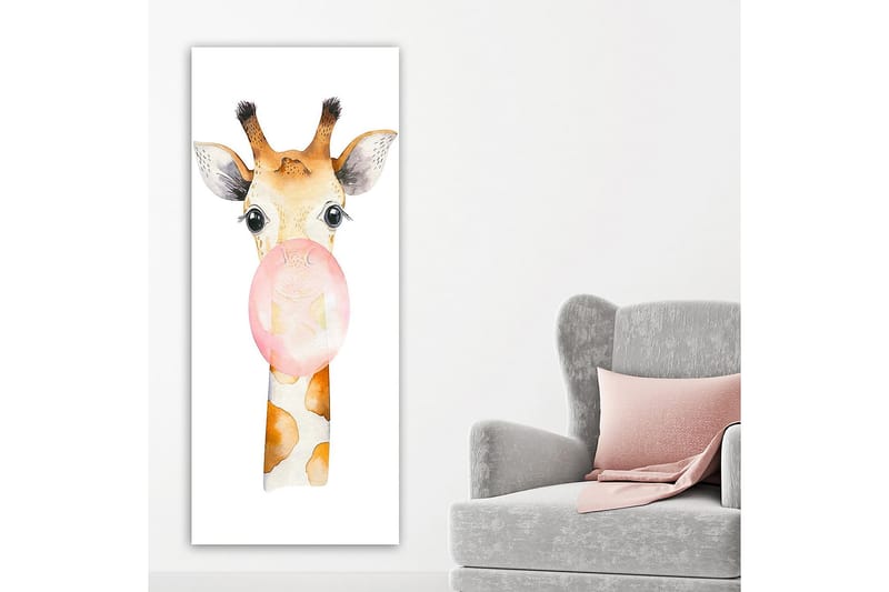 Canvasbilde DKY Animals Flerfarget - 50x120 cm - Interiør - Maleri & posters - Lerretsbilder