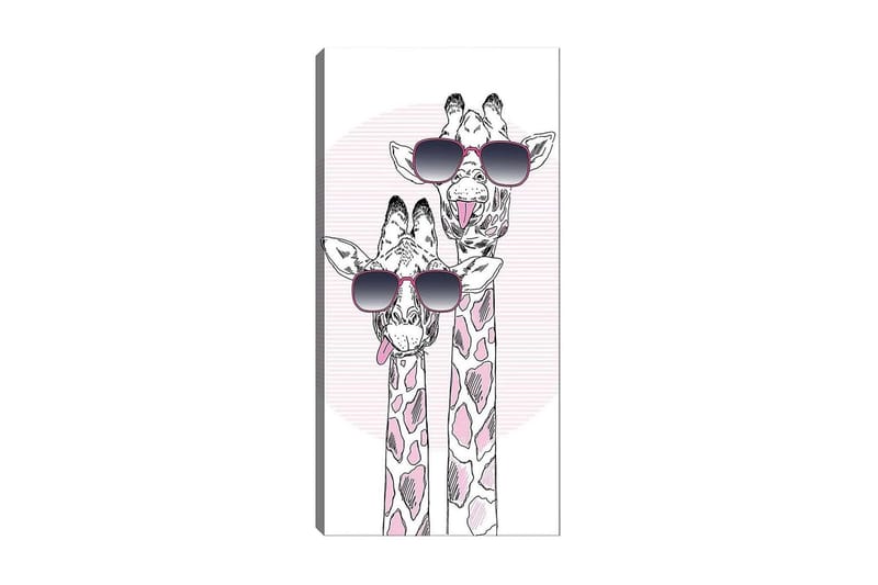 Canvasbilde DKY Animals Flerfarget - 50x120 cm - Interiør - Maleri & posters - Lerretsbilder