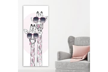 Canvasbilde DKY Animals Flerfarget - 50x120 cm - Interiør - Maleri & posters - Lerretsbilder