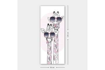 Canvasbilde DKY Animals Flerfarget - 50x120 cm - Interiør - Maleri & posters - Lerretsbilder