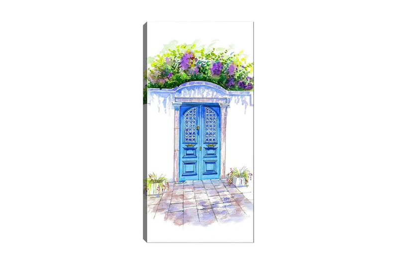 Canvasbilde DKY Buildings & Cityscapes Flerfarget - 50x120 cm - Interiør - Maleri & posters - Lerretsbilder