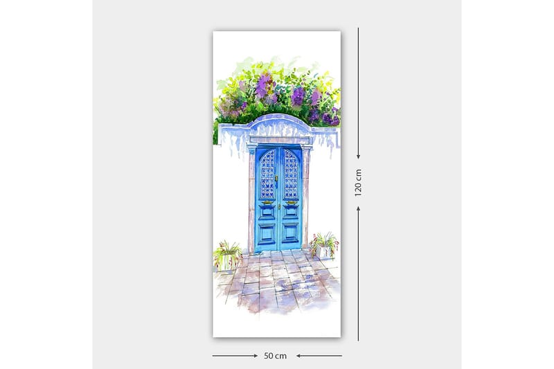 Canvasbilde DKY Buildings & Cityscapes Flerfarget - 50x120 cm - Interiør - Maleri & posters - Lerretsbilder