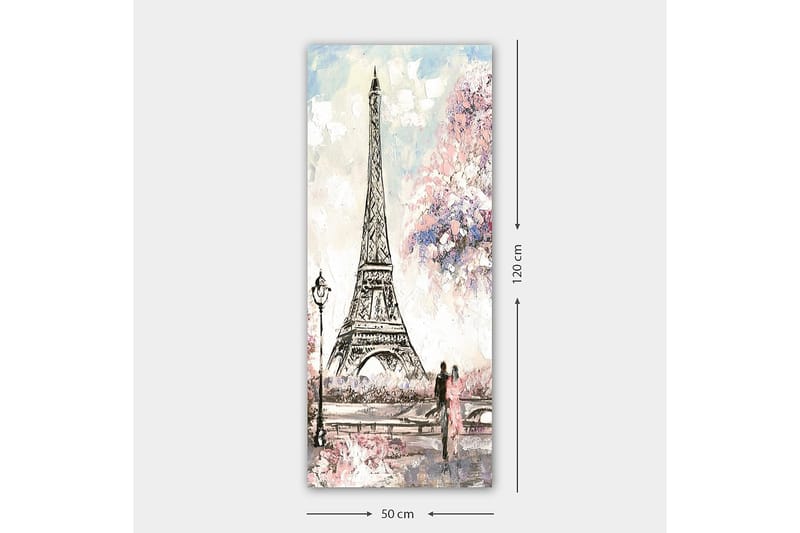 Canvasbilde DKY Cities & Countries Flerfarget - 50x120 cm - Interiør - Maleri & posters - Lerretsbilder