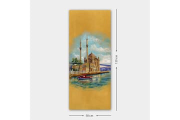 Canvasbilde DKY Cities & Countries Flerfarget - 50x120 cm - Interiør - Maleri & posters - Lerretsbilder