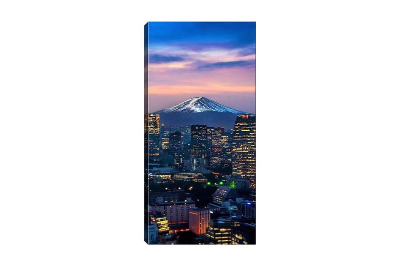 Canvasbilde DKY Cities & Countries Flerfarget - 50x120 cm - Interiør - Maleri & posters - Lerretsbilder