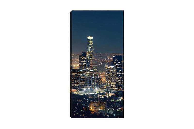 Canvasbilde DKY Cities & Countries Flerfarget - 50x120 cm - Interiør - Maleri & posters - Lerretsbilder