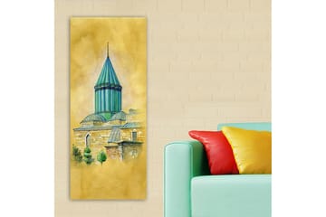 Canvasbilde DKY Cities & Countries Flerfarget - 50x120 cm - Interiør - Maleri & posters - Lerretsbilder