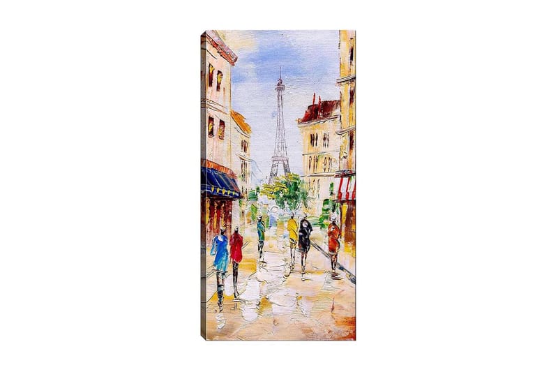 Canvasbilde DKY Cities & Countries Flerfarget - 50x120 cm - Interiør - Maleri & posters - Lerretsbilder