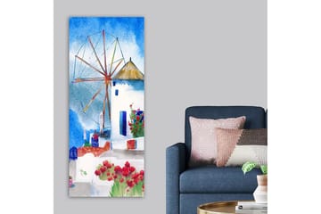 Canvasbilde DKY Cities & Countries Flerfarget - 50x120 cm - Interiør - Maleri & posters - Lerretsbilder