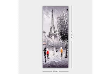 Canvasbilde DKY Cities & Countries Flerfarget - 50x120 cm - Interiør - Maleri & posters - Lerretsbilder