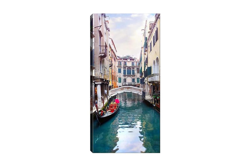 Canvasbilde DKY Cities & Countries Flerfarget - 50x120 cm - Interiør - Maleri & posters - Lerretsbilder