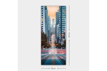 Canvasbilde DKY Cities & Countries Flerfarget - 50x120 cm - Interiør - Maleri & posters - Lerretsbilder