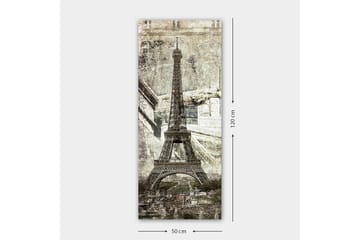 Canvasbilde DKY Cities & Countries Flerfarget - 50x120 cm - Interiør - Maleri & posters - Lerretsbilder