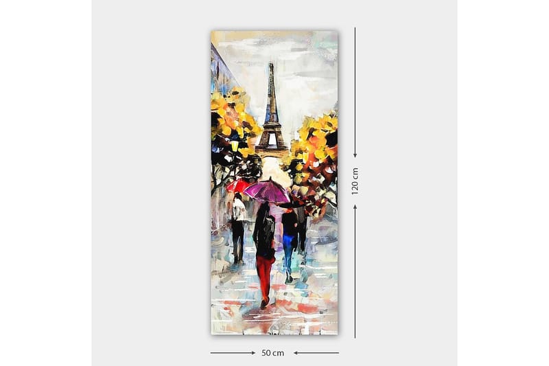 Canvasbilde DKY Cities & Countries Flerfarget - 50x120 cm - Interiør - Maleri & posters - Lerretsbilder