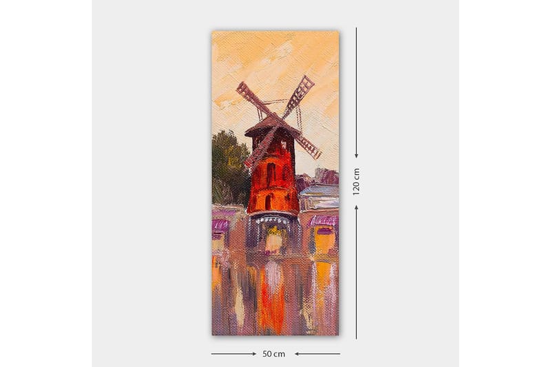 Canvasbilde DKY Cities & Countries Flerfarget - 50x120 cm - Interiør - Maleri & posters - Lerretsbilder