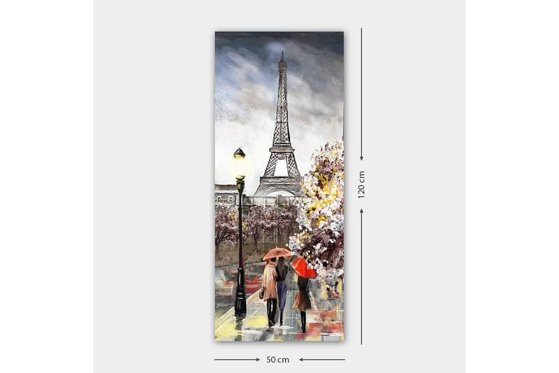 Canvasbilde DKY Cities & Countries Flerfarget - 50x120 cm - Interiør - Maleri & posters - Lerretsbilder