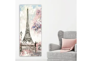 Canvasbilde DKY Cities & Countries Flerfarget - 50x120 cm - Interiør - Maleri & posters - Lerretsbilder