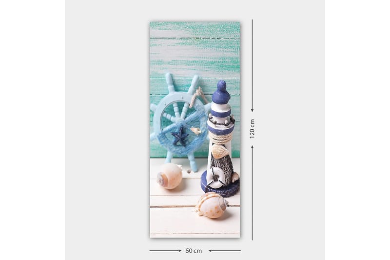Canvasbilde DKY Entertainment Flerfarget - 50x120 cm - Interiør - Maleri & posters - Lerretsbilder