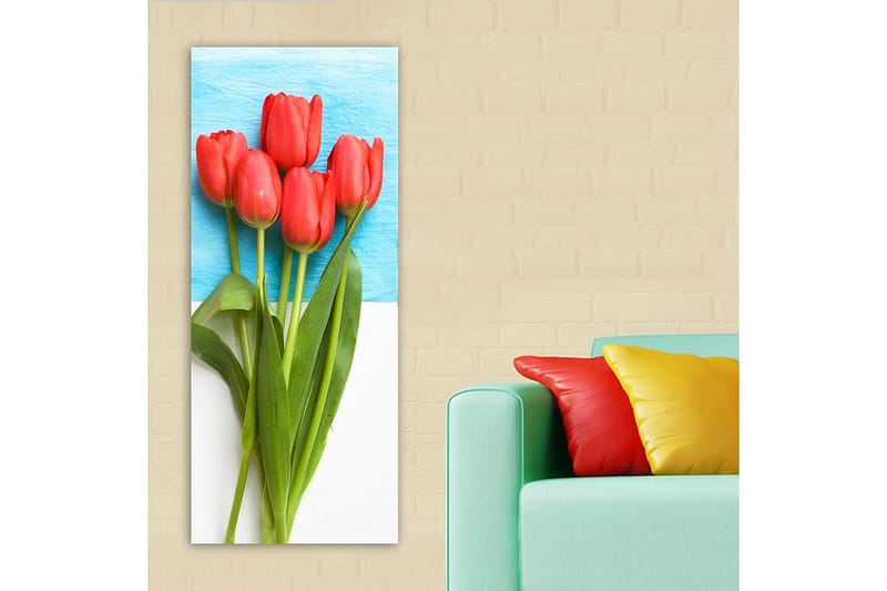 Canvasbilde DKY Floral & Botanical Flerfarget - 50x120 cm - Interiør - Maleri & posters - Lerretsbilder