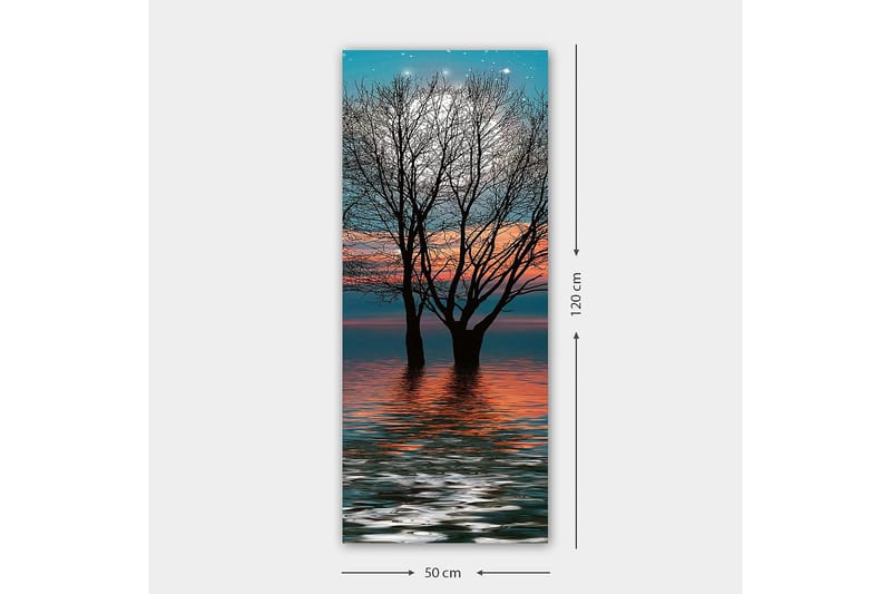 Canvasbilde DKY Floral & Botanical Flerfarget - 50x120 cm - Interiør - Maleri & posters - Lerretsbilder