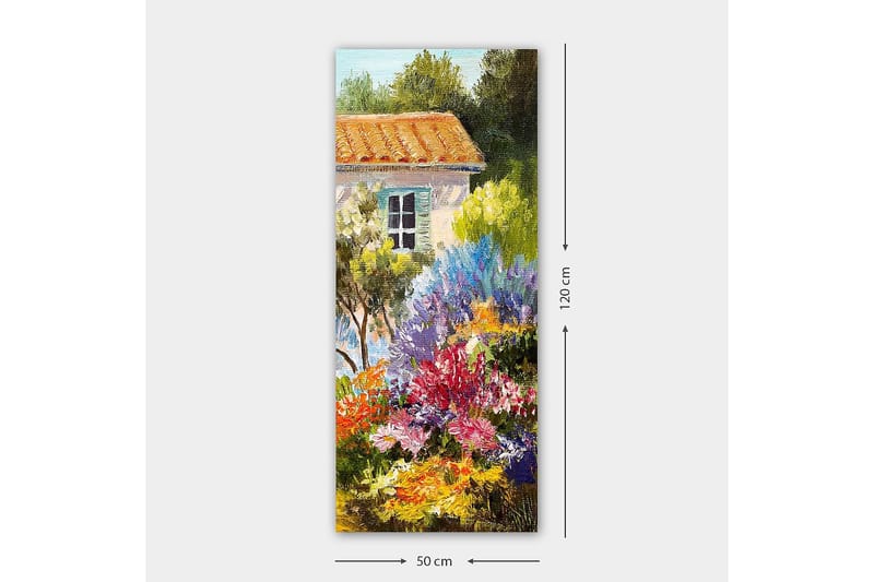 Canvasbilde DKY Floral & Botanical Flerfarget - 50x120 cm - Interiør - Maleri & posters - Lerretsbilder