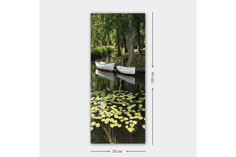 Canvasbilde DKY Floral & Botanical Flerfarget - 50x120 cm - Interiør - Maleri & posters - Lerretsbilder