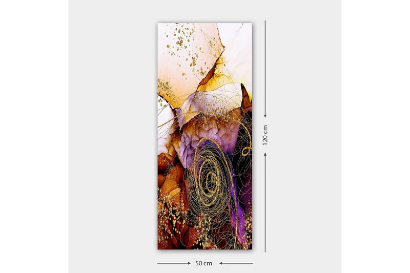 Canvasbilde DKY Floral & Botanical Flerfarget - 50x120 cm - Interiør - Maleri & posters - Lerretsbilder