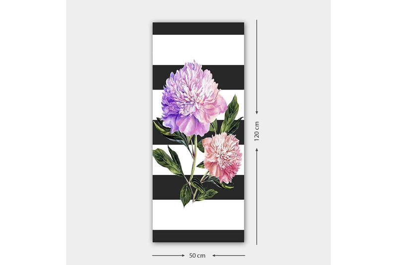 Canvasbilde DKY Floral & Botanical Flerfarget - 50x120 cm - Interiør - Maleri & posters - Lerretsbilder