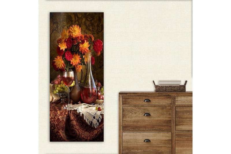 Canvasbilde DKY Floral & Botanical Flerfarget - 50x120 cm - Interiør - Maleri & posters - Lerretsbilder