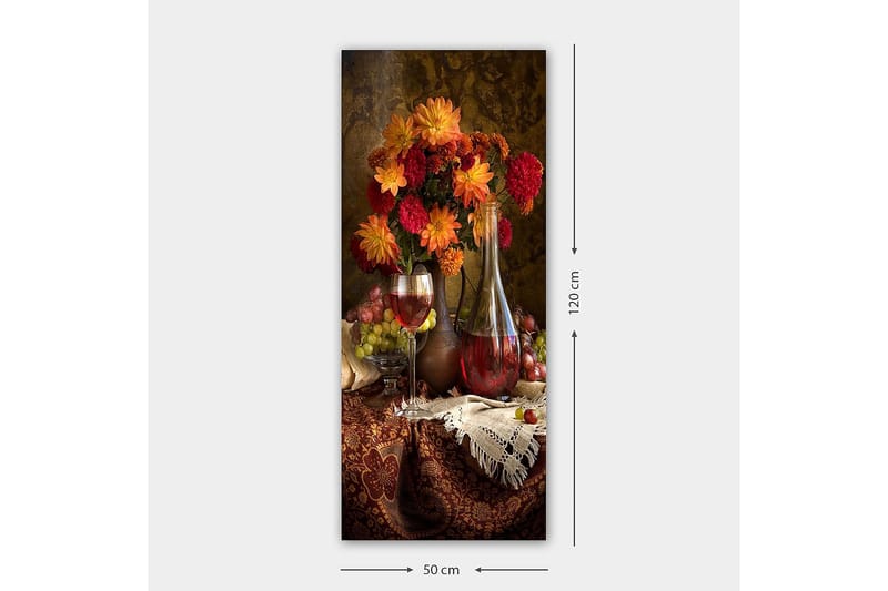Canvasbilde DKY Floral & Botanical Flerfarget - 50x120 cm - Interiør - Maleri & posters - Lerretsbilder