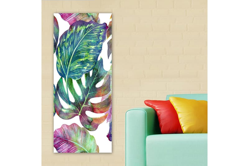 Canvasbilde DKY Floral & Botanical Flerfarget - 50x120 cm - Interiør - Maleri & posters - Lerretsbilder