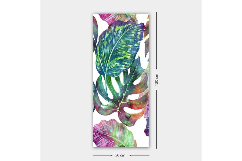Canvasbilde DKY Floral & Botanical Flerfarget - 50x120 cm - Interiør - Maleri & posters - Lerretsbilder