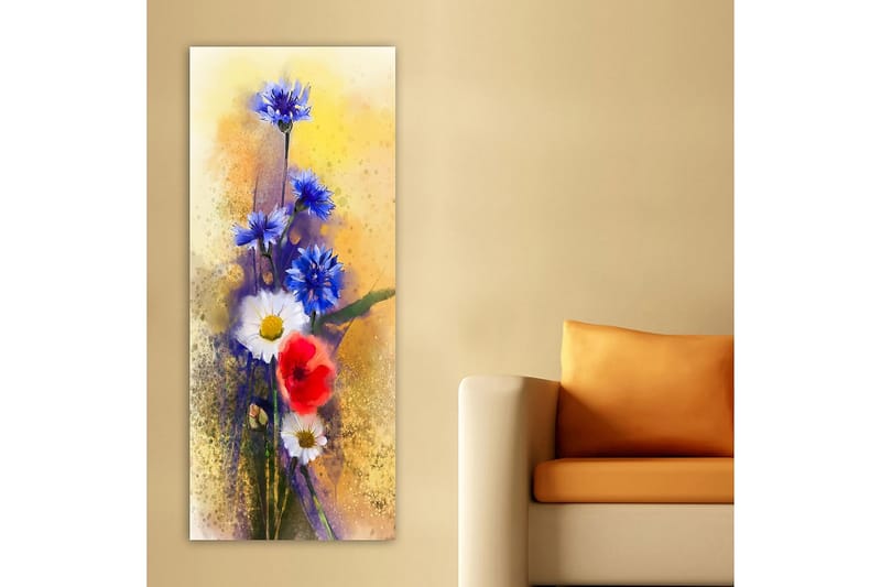 Canvasbilde DKY Floral & Botanical Flerfarget - 50x120 cm - Interiør - Maleri & posters - Lerretsbilder
