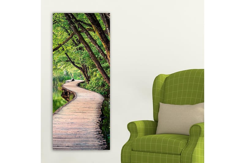 Canvasbilde DKY Floral & Botanical Flerfarget - 50x120 cm - Interiør - Maleri & posters - Lerretsbilder