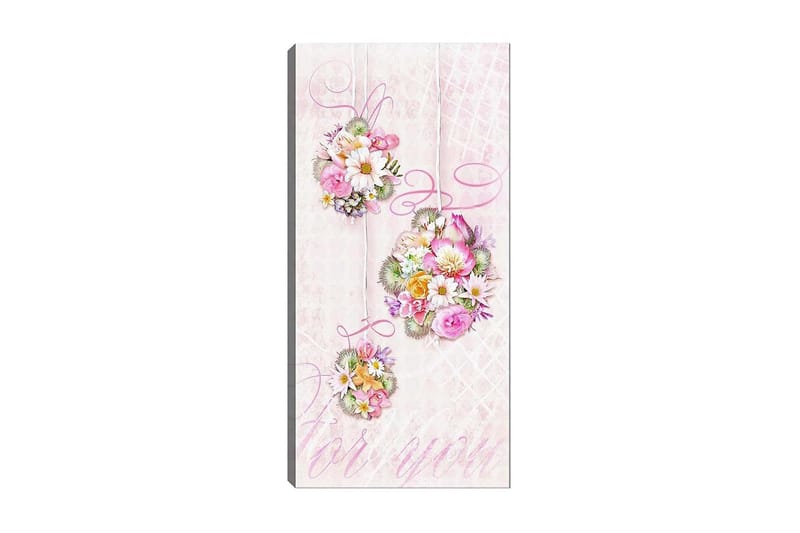 Canvasbilde DKY Floral & Botanical Flerfarget - 50x120 cm - Interiør - Maleri & posters - Lerretsbilder
