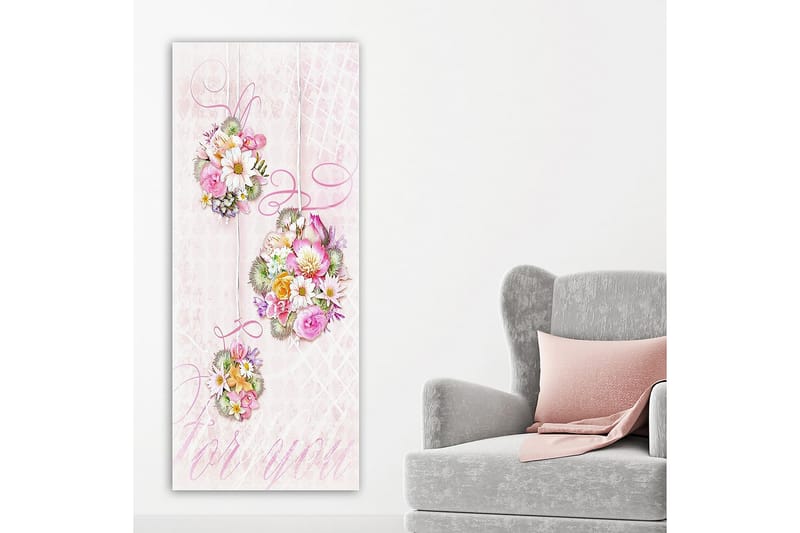 Canvasbilde DKY Floral & Botanical Flerfarget - 50x120 cm - Interiør - Maleri & posters - Lerretsbilder