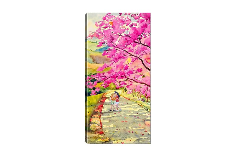 Canvasbilde DKY Floral & Botanical Flerfarget - 50x120 cm - Interiør - Maleri & posters - Lerretsbilder