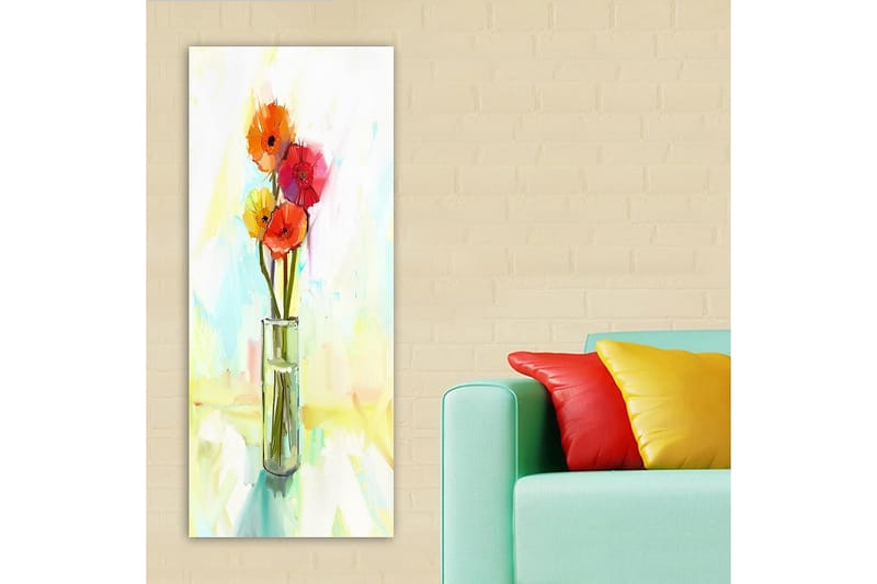 Canvasbilde DKY Floral & Botanical Flerfarget - 50x120 cm - Interiør - Maleri & posters - Lerretsbilder