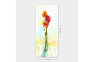 Canvasbilde DKY Floral & Botanical Flerfarget - 50x120 cm - Interiør - Maleri & posters - Lerretsbilder