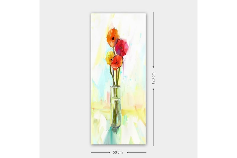 Canvasbilde DKY Floral & Botanical Flerfarget - 50x120 cm - Interiør - Maleri & posters - Lerretsbilder
