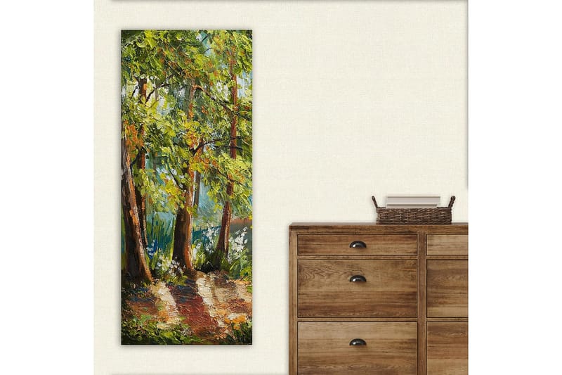 Canvasbilde DKY Floral & Botanical Flerfarget - 50x120 cm - Interiør - Maleri & posters - Lerretsbilder