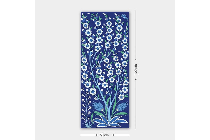 Canvasbilde DKY Floral & Botanical Flerfarget - 50x120 cm - Interiør - Maleri & posters - Lerretsbilder