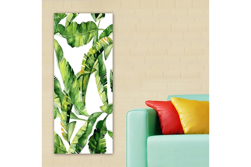 Canvasbilde DKY Floral & Botanical Flerfarget - 50x120 cm - Interiør - Maleri & posters - Lerretsbilder