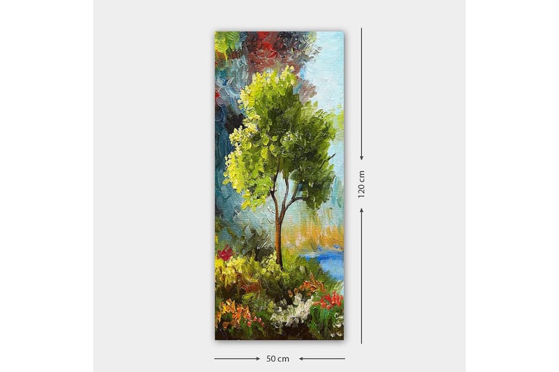 Canvasbilde DKY Floral & Botanical Flerfarget - 50x120 cm - Interiør - Maleri & posters - Lerretsbilder