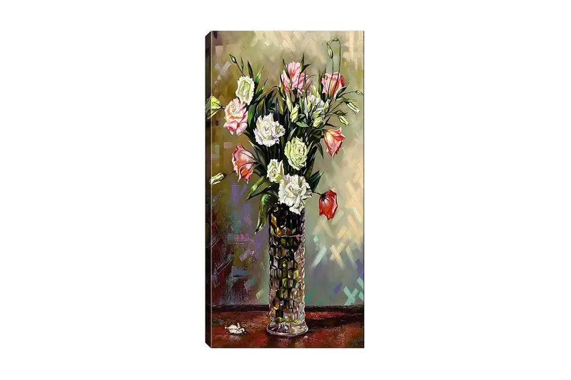Canvasbilde DKY Floral & Botanical Flerfarget, 50x120 cm