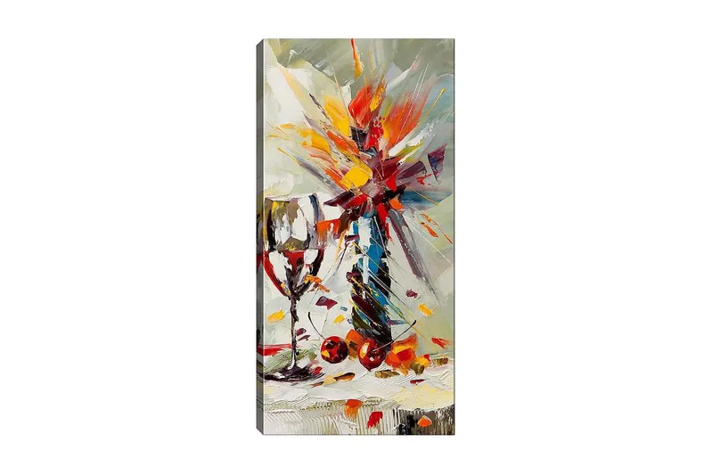 Canvasbilde DKY Floral & Botanical Flerfarget, 50x120 cm