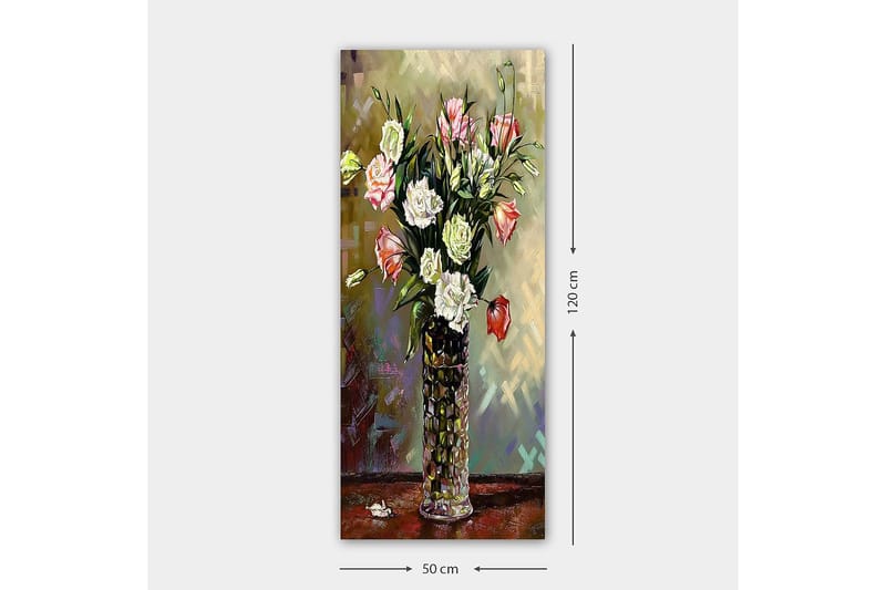 Canvasbilde DKY Floral & Botanical Flerfarget - 50x120 cm - Interiør - Maleri & posters - Lerretsbilder