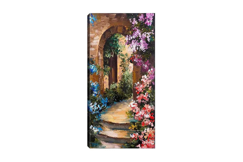 Canvasbilde DKY Floral & Botanical Flerfarget, 50x120 cm